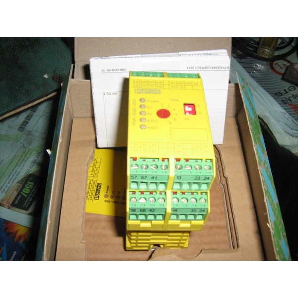 Safety Relay, PSR-SCP 24 DC-ESD-5X1-1X2-300, Phoenix (14 Days Warrenty on Entire Stock)